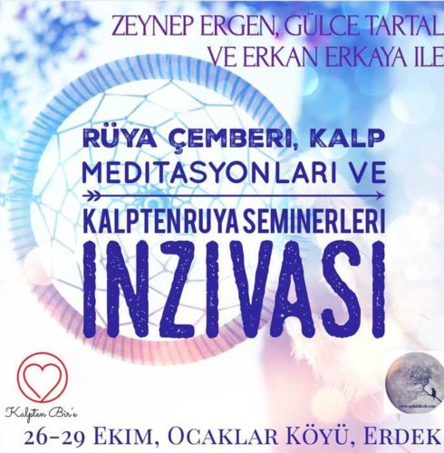 Rüya Çemberi, Kalp Meditasyonları Ve Kalpten Rüya Seminerleri İnziva Programı