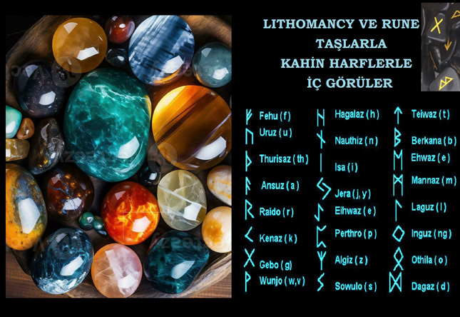 Lithomancy ve Rune. Taşlarla, Kahin Harflerle İç Görüler