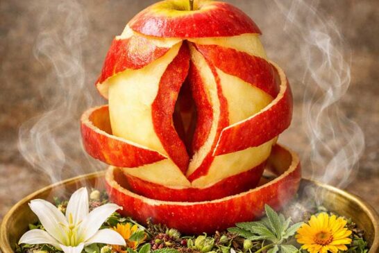 Elma kabuğunun yonisi