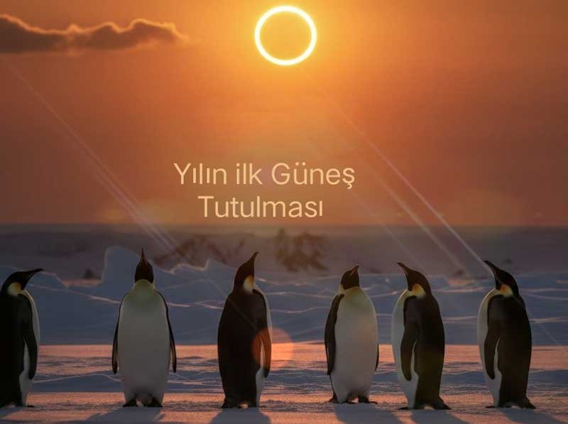 Saros 121- Yılın ilk güneş tutulması