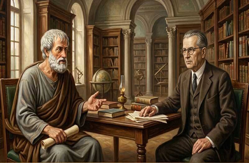 Yüzyılları aşan görünmez köprü: Aristoteles ve Bedri Ruhselman aynı şeyi mi söylüyor?